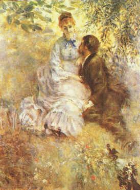 Pierre Renoir Idylle china oil painting image